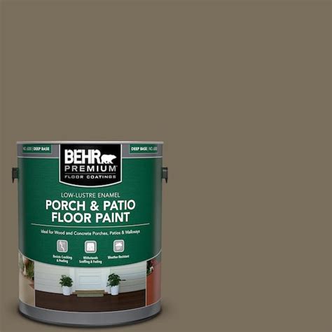 BEHR PREMIUM 1 Gal 730D 6 Coconut Husk Low Lustre Enamel Interior