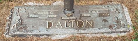 Walker Cornelius Dalton 1897 1972 Mémorial Find a Grave