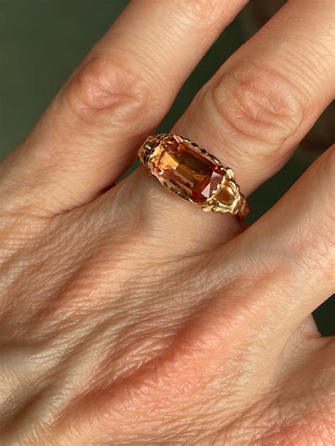 Late Georgian Imperial Topaz Ring