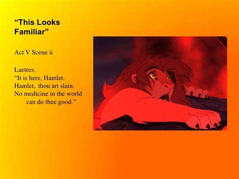 Hamlet Lion King Comparison