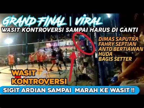 Sigit Ardian Protes Minta Ganti Wasit Viral Youtube