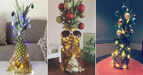 Pineapple Christmas Tree Diy