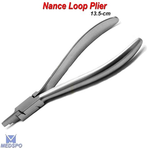 Dental Nance Loop Forming Arch Wire Bending Lab Plier Orthodontic