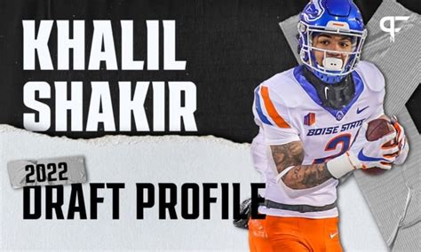 Khalil Shakir, Boise State WR | NFL Draft Scouting Report