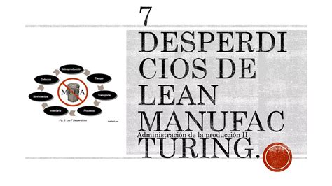 7 Desperdicios De Lean Manufacturing Ppt