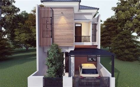 10 Desain Rumah 6x12 2 Lantai Ruang Rupa Arsitek