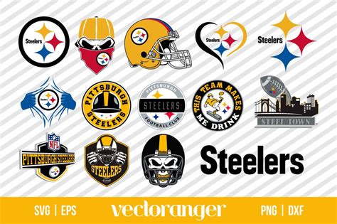 Steelers Svg Files Bundle Vectoranger