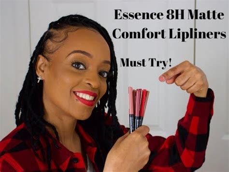 Essence H Matte Comfort Lip Liners Youtube