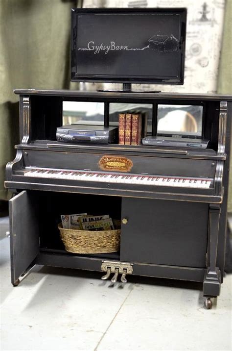 Repurposed Piano With Many Options For Functionality Hometalk