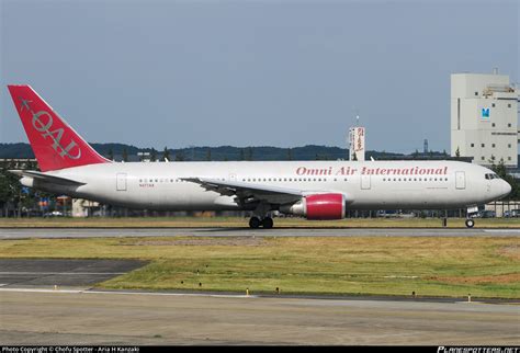 N477AX Omni Air International Boeing 767 3Q8ER Photo By Chofu Spotter