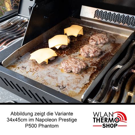 Plancha Edelstahl Grillplatte Napoleon Freestyle