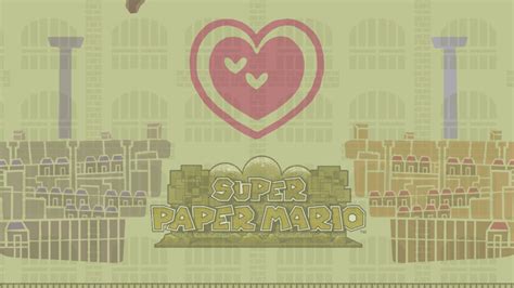 Gloam Valley Introduction Super Paper Mario Youtube