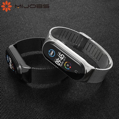 For Mi Band Strap Metal Cs Bracelet For Xiaomi Wristband Watch