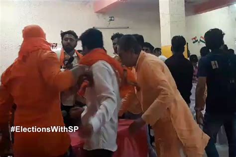 2024 Lok Sabha Election Inner Clash Between Old And New BJP Workers