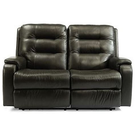 Flexsteel Arlo 3810 60h 824 70 Contemporary Power Reclining Loveseat With Power Headrest