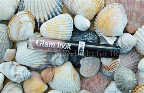 Кашемировая жидкая помада для губ LUXVISAGE Glam look Lip cream velvet ...
