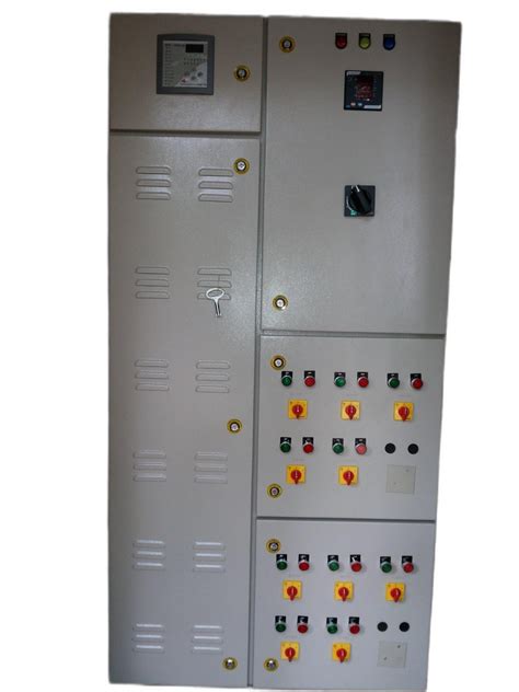 50Hz Sheet Metal Automatic Power Factor Control Panel For Chemical