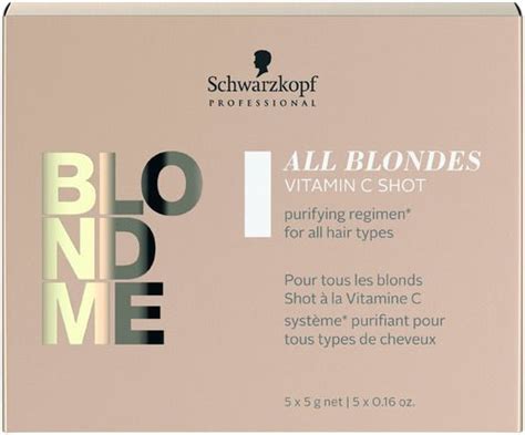 Schwarzkopf BlondME Vitamin C Shot All Blondes 5x5g BellAffair Fr