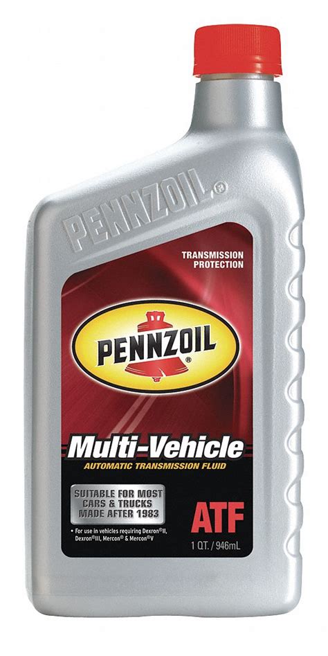 Pennzoil Automatic Transmission Fluid 40gt23penzlvmvs Grainger