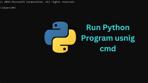 Run Python Program Using Cmd How To Run Python Program Written In Notepad Youtube