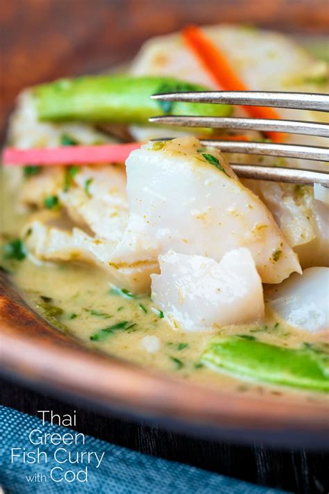 Thai Green Fish Curry With Cod Loin Krumpli