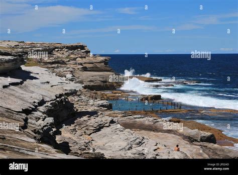 Rock pool at Maroubra Beach, Australia Stock Photo - Alamy