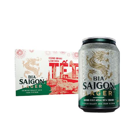 Bia Sài Gòn Lager Thùng 24 330ml 4 3 Siêu Thị Đức Thành