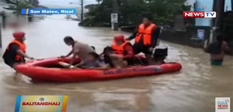 Rescue Operations In Flooded Areas Continue In Barangay Tumana In