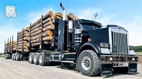 10 Most Amazing Logging Trucks In The World Trucks Armored Truck