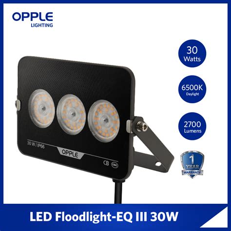 Opple Performer Eq Lll Ip Vibration Led Floodlight Shopee Philippines