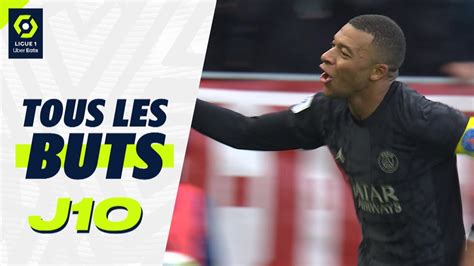 Tous les buts de la 10ème journée Ligue 1 Uber Eats 2023 2024 YouTube