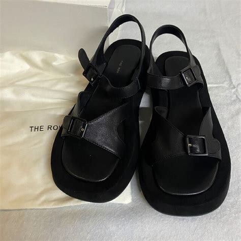 The Row ザロウ Therow Geri Sandalサンダル38の通販 By クッパs Shop｜ザロウならラクマ