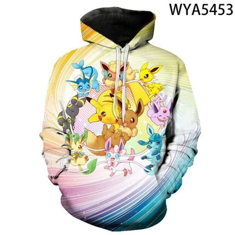 Buy Pokemon Different Amazing Pokemons Themed Hoodies 15 Designs Hoodies And Sweatshirts