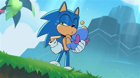 This Cute SONIC THE HEDGEHOG Holiday Short Features Sonic Trying to ...