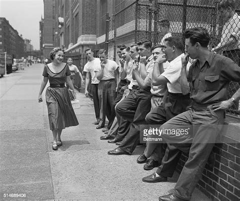 Nancy Ziluck Smiles As Classmates Wolf Whistle At Her As She Arrives