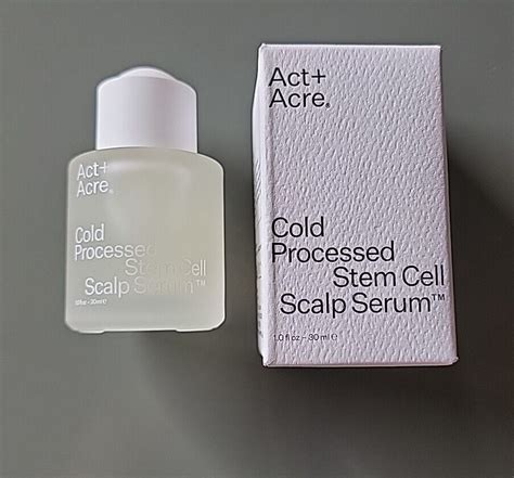 ACT ACRE Cold Processed Stem Cell Scalp Serum 1oz 30mL Full Size NEW IN