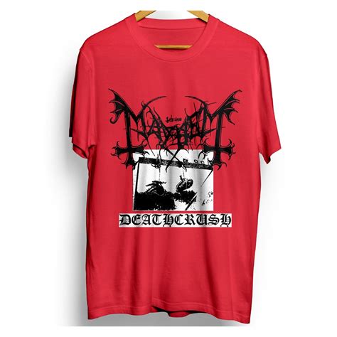 Camiseta Mayhem Deathcrush EP 1987 Posercorpse Black metal, Thrash ...