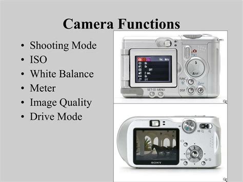 PPT - Camera Functions PowerPoint Presentation, free download - ID:5116183