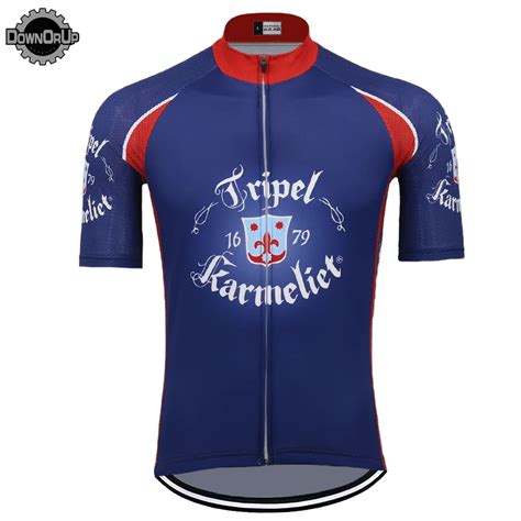 Marque Belge De Bière Maillot De Cyclisme Pour Hommes Haut À Manches