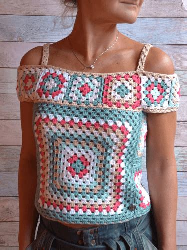 21 Crochet Off The Shoulder Top Patterns Crochet News