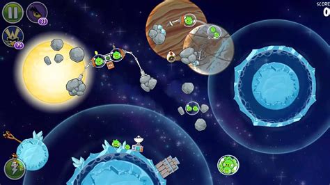 Angry Birds Space Solar System Star Walkthrough Youtube