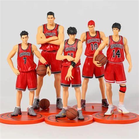 Set Slam Dunk Hanamichi Sakuragi Rukawa Kaede Miyagi Ryota Mitsui