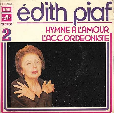 Hymne à l amour Edith Piaf Amazon fr CD et Vinyles