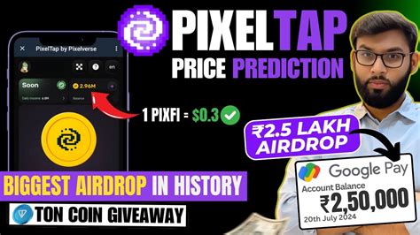 Pixel Tap Price Prediction Pixel Tap By Pixverse Withdrawal Steps