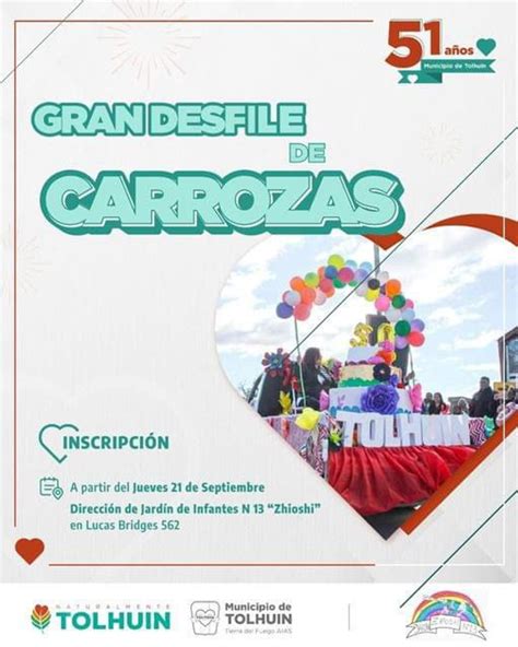 Tolhuin Abren Las Inscripciones Para El Gran Desfile De Carrozas