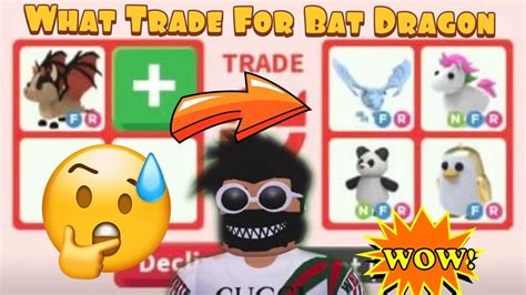 What People Trade For Bat Dragon Adopt Me Roblox YouTube