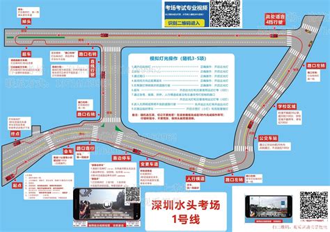 大鹏水头科目三考场路线图最新视频经验分享易车