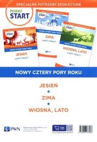 Pewny Start Nowe Cztery Pory Roku Jesie Zima Wiosn Lato Karty