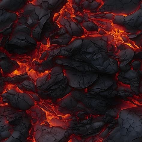 Premium Ai Image Lava Texture