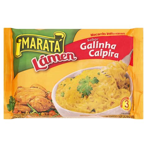 Macarr O Instant Neo L Men Galinha Caipira Marat Pacote G